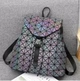 Женская сумка-рюкзак бао бао ночной алмаз, Bao Bao Issey Miyake хамелеон мелкий ромбик - изображение 1