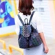 Женская сумка-рюкзак бао бао ночной алмаз, Bao Bao Issey Miyake хамелеон мелкий ромбик - изображение 2