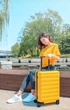 Валіза Xiaomi Ninetygo Business Travel 24" 65 л Жовта (6970055346719) - зображення 6