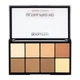 Палетка хайлайтеров MAKEUP REVOLUTION HD Pro Powder Contour Light Medium, 8 відтінків - зображення 4