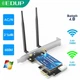 Сетевая плата EDUP EP-9619 PCI-E WiFi AC + Bluetooth 4.0 2.4/5.8Ghz двухдиапазонная 600Mbps - изображение 4