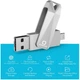 Флеш пам'ять QARFEE 4 in 1 USB 64 GB, USB 3.0/Micro USB/Type-C/Lightning - зображення 3