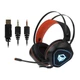 Ігрові навушники Meetion Gaming Backlit MT-HP020, чорні - зображення 4