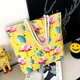 Жіноча сумка пляжна Flamco Flamingo yellow - зображення 3