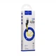 USB Hoco X21 Plus Silicone Lightning 0.25m Цвет Чёрно-Белый - изображение 5
