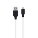 Кабель Hoco X21 Silicone Lightning Колір Чорно-Червоний - зображення 4