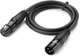 Микрофонный кабель Ugreen AV130 XLR Male to Female Microphone Cable 2 м Black (90401986/20710) - изображение 4