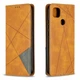 Чехол-книжка с кармашками UniCase Geometric Pattern для Xiaomi Redmi 9C - Brown - изображение 5