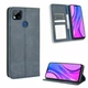 Чехол-книжка Deexe Retro Style для Xiaomi Redmi 9C / Redmi 10A - Blue - изображение 2