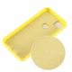 Силиконовый (TPU) чехол Deexe Silicone Case для Google Pixel 4A - Yellow - изображение 3