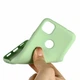 Силиконовый (TPU) чехол Deexe Silicone Case для Google Pixel 4A - Green - изображение 4