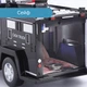 Машинка детский сейф с кодом и отпечатком пальца CASH TRUCK 6688-19A полицейская машинка грузовик Черный - изображение 8
