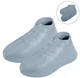 Бахилы чехлы дождевики на обувь Shoe Cover размер M, Серые (37 - 41) Многоразовые Водонипроницаемые - изображение 4
