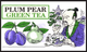 Чай зеленый рассыпной крупнолистовой Слива-Груша, Млесна (Mlesna) 500г. (01-012 Plum-pear) - изображение 2