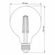 LED лампа филаментная диммируемая VIDEX Filament G95FD 7W E27 4100K VL-G95FD-07274 - зображення 3