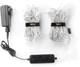 Girlanda Twinkly Icicle AWW 190 LED Smart LED, BT+WiFi, Gen II, przezroczysty kabel IP44 (TWI190GOP-TEU) - obraz 5