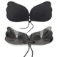 Бюстгальтер-невидимка Fly Bra push up ліфчик крила Флай Бра невидимий силіконовий без бретелей чорний size C (SKU_178350) - зображення 5