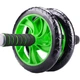 Гимнастическое спортивное фитнес колесо Double wheel Abs health abdomen round | Тренажер-ролик для мышц - изображение 4