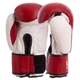 Перчатки для бокса и единоборств LEV 4281 Red-White 10 унций - изображение 2