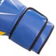 Перчатки для бокса и единоборств на липучке ZELART Champ BO-1420 Blue-Yellow-White 10 унций - изображение 4