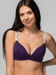 Бюстгальтер без косточек бесшовный с Push-up бесшовный brabrabra 115С 75A Ежевика (6907208008170) - изображение 1