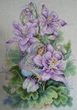 Набор для вышивания крестом со схемой на канве 22х33 Цветочная фея Joy Sunday H475 - изображение 2