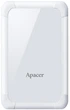 Dysk twardy Apacer AC532 1TB 5400rpm 8MB AP1TBAC532W-1 2.5" USB 3.1 External White - obraz 1