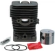 Поршневая VJ-Parts бензопилы Partner 350 черная d41,1 арт.por250 - изображение 2