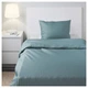 Комплект постельного белья IKEA (ИКЕА) NATTJASMIN 150х200см синий (703.442.78) - изображение 5