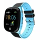 Розумні дитячі годинник-телефон Baby Smart Watch з GPS-трекером Hw11 Aqua Plus Синьо-Чорні - зображення 1