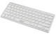 Беспроводная Bluetooth клавиатура UKC BK3001 (X5) Silver - изображение 3
