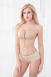 Невидимий силіконовий бюстгальтер Fly Bra Beige, без бретель на шнурівці - зображення 2