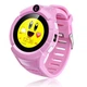 Смарт годинник ESmart Q360 розумні годинник телефон smart watch дитячі GPS камера ліхтарик, Pink - зображення 1