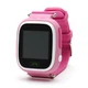 Детские телефон-часы с GPS трекером UWatch Q100 розовые - изображение 3