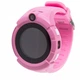 Смарт годинник ESmart Q360 розумні годинник телефон smart watch дитячі GPS камера ліхтарик, Pink - зображення 7