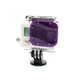 Фіолетовий фільтр для Dive корпуса GoPro HERO3 AC Polar XTGP127M - зображення 5