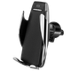 Держатель автомобильный c беспроводной зарядкой Smart Sensor S5 Black - изображение 3