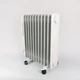 Масляный радиатор обогреватель 11 секций Maestro MR-950-11 2,5 кВт 3 режима 15-20 м2 терморегулятор защита от перегрева батарея напольный белый - изображение 4