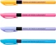 Набор масляных ручек 12 шт Buromax ProvenceGrip Синий 0.5 мм Разноцветный корпус (BM.8356-01) - изображение 1