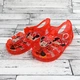 Силиконовые сандалии Minnie Mouse Disney для девочки 25 Красные 17992 - изображение 5