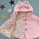Меховая накидка (болеро) Hello Kitty Grin&Bear для девочки 90-100 см Розовое 17271 - изображение 3