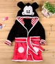 Халат Mickey Mouse Rorychen для мальчика 120 см Черный с красным 17021 - изображение 1