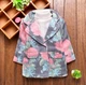 Пальто Small child для девочки 86-92 см Серое 15250 - изображение 1