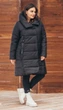 Жіноча зимова куртка подовжена MODA 00071 (62) 7XL Чорний (00071/3 M ) - зображення 1