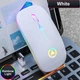 Мышь беспроводная SKY (A2) White, аккумулятор, RGB - изображение 3