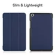 Чохол UniCase Slim для Xiaomi Mi Pad 4 - Dark Blue - зображення 2
