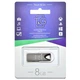 Компактний флеш-драйв USB Flash Drive T&G 117 Metal Series 8GB Чорний - зображення 2