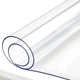 Мягкое стекло Силиконовая защитная скатерть для мебели Soft Glass 2.8х1.0 м (толщина 1.5мм) Прозрачная - изображение 1