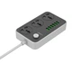 Удлинитель сетевой Ldnio SE3604, 6USB, 3 розетки, 1.6м, черный - изображение 2