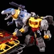 Детский игрушечный робот-трансформер-конструктор Гримлок G1 Transformer-construcktor Kbb G1 Grimlock 14 см - изображение 4